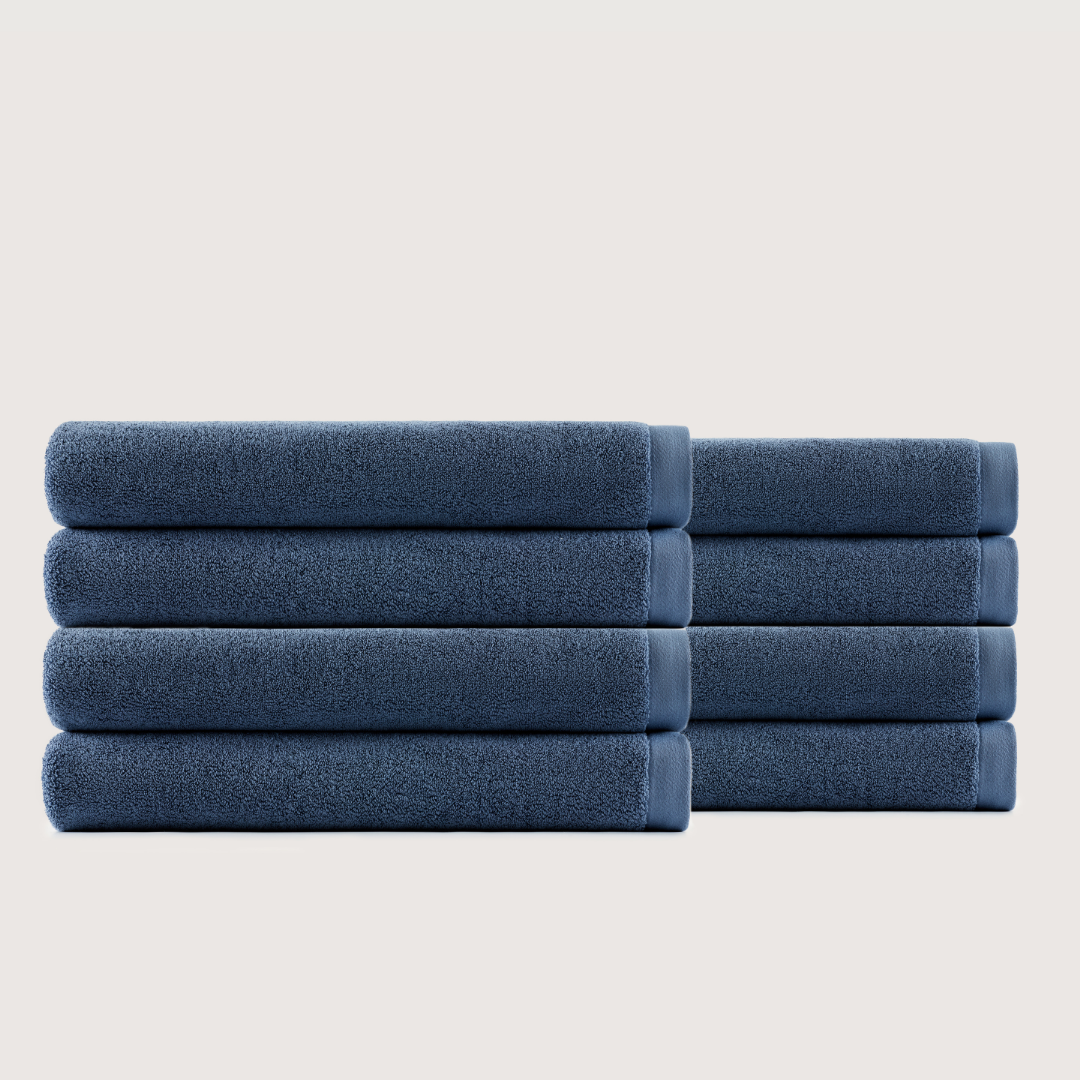 Asciugamani da bagno pesanti in cotone