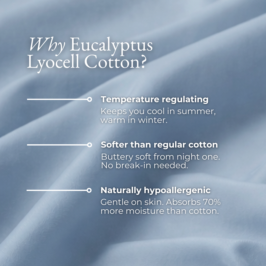 Eucalyptus Lyocell Fitted Sheet
