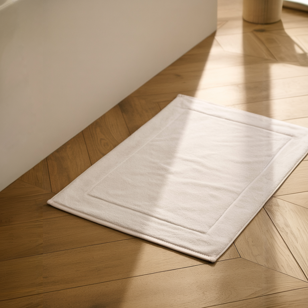 Alfombrilla de baño de algodón
