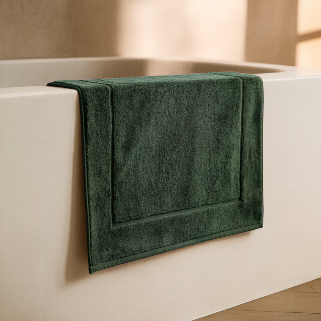 Alfombrilla de baño de algodón