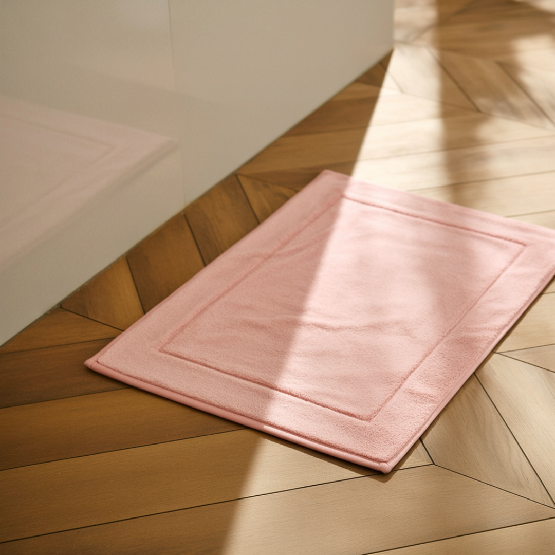 Alfombrilla de baño de algodón